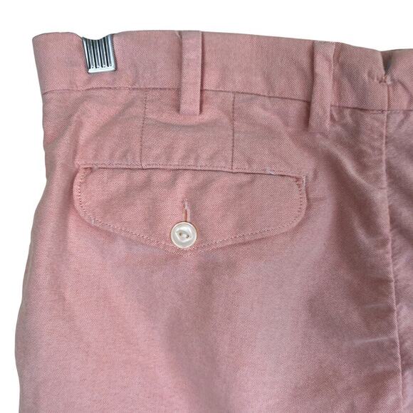 Polo Ralph Lauren Sz32 Cotton Chino Shorts Pale Pink Preppy Flat Front Old Money - Picture 5 of 16